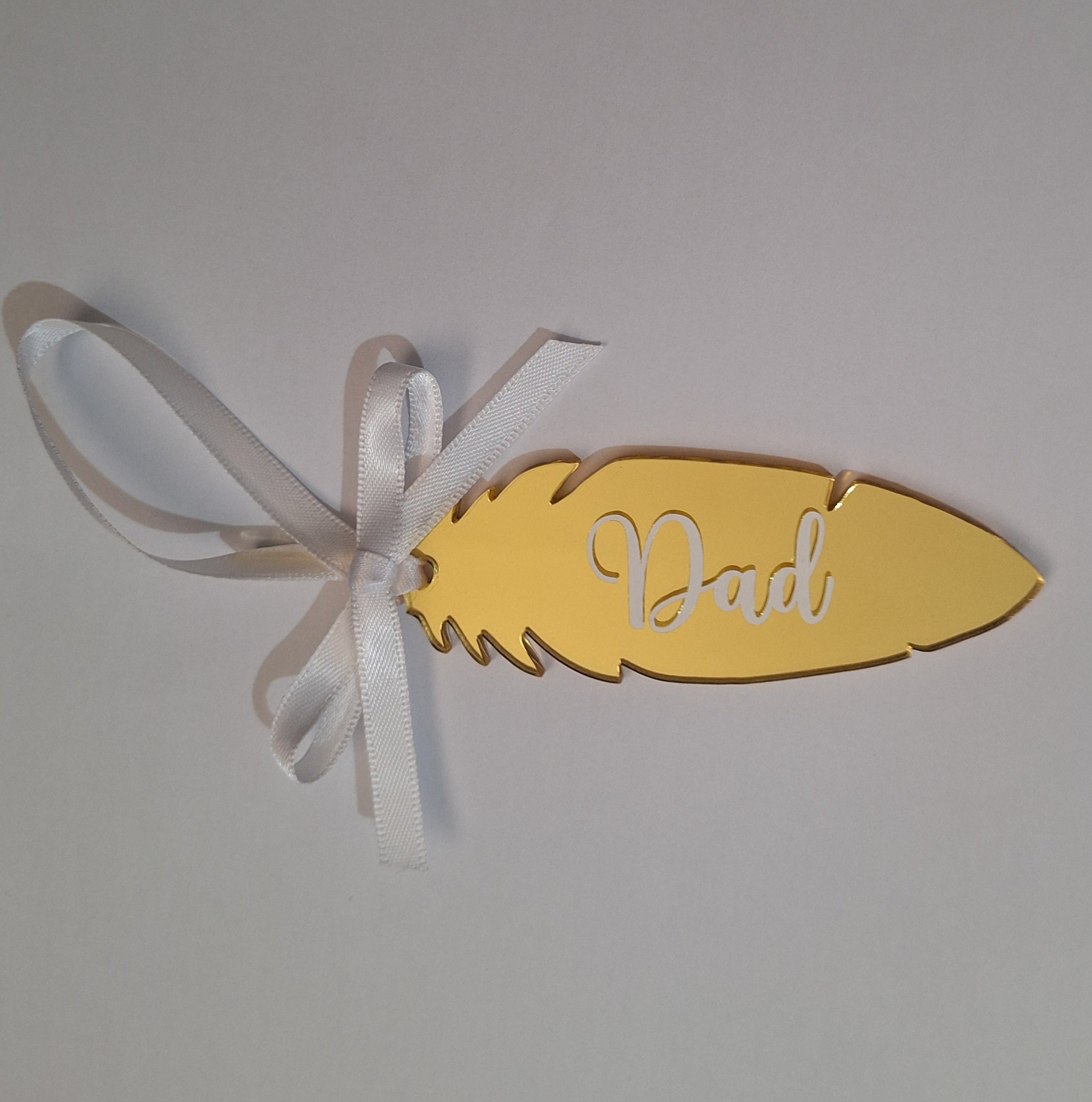 Personalised feather