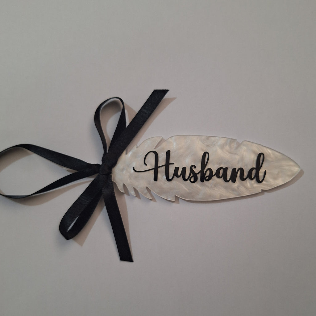 Personalised feather