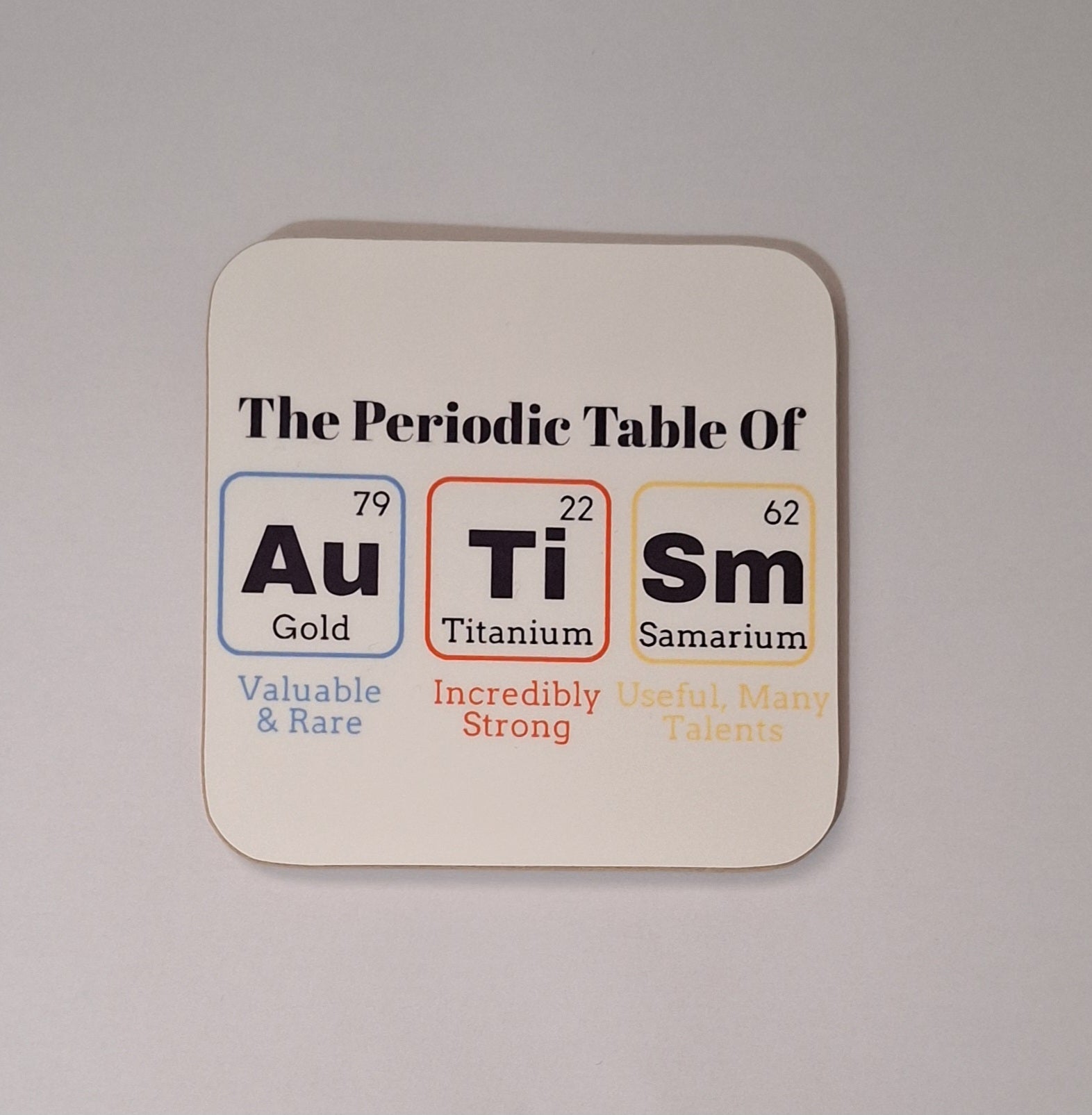 Autism Coaster