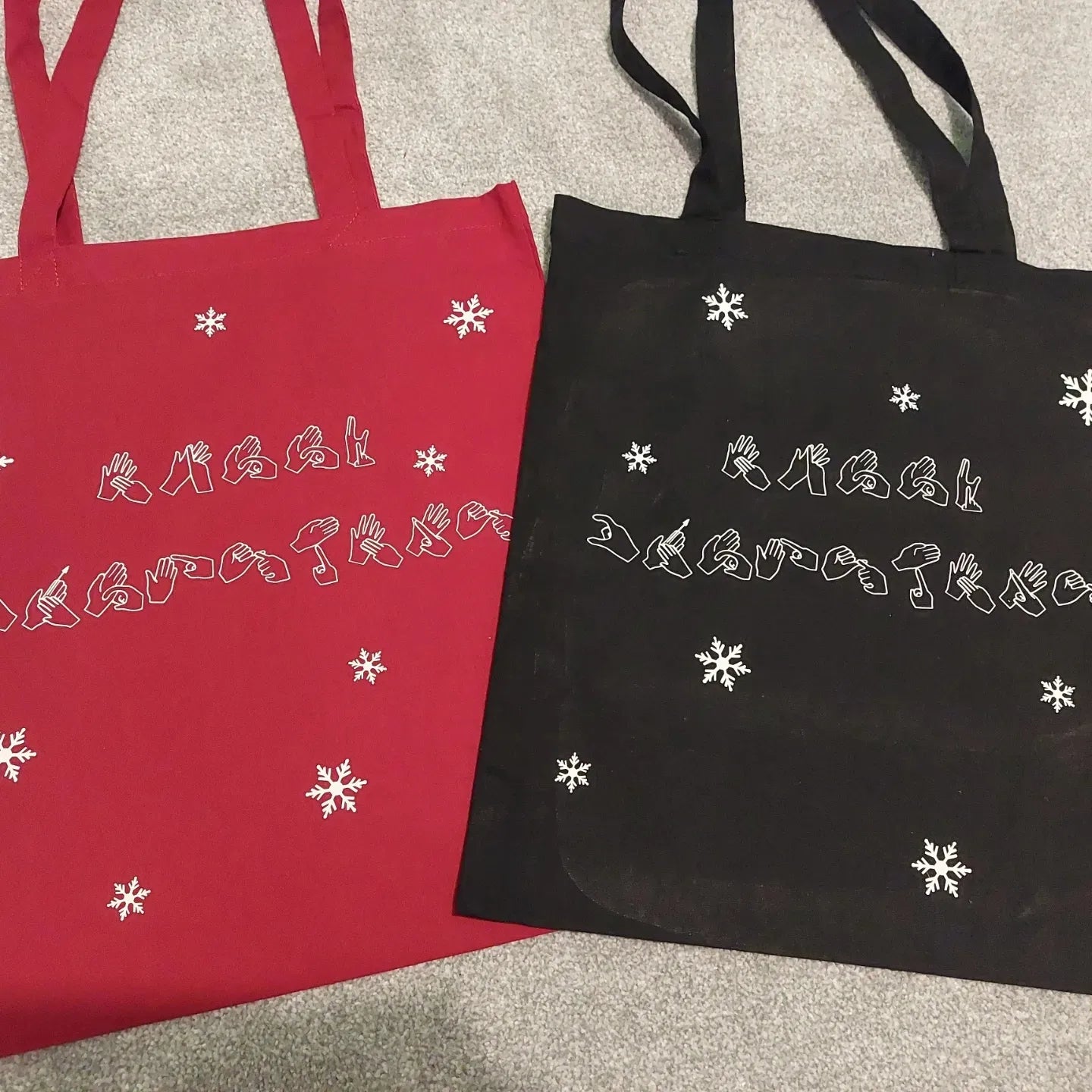 British Sign Language Tote Bag