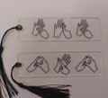 British Sign Language bookmark
